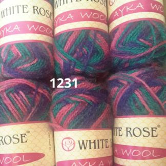 Ayka Wool (100% Acrylic) - (equivalent to 4 ply thickness)