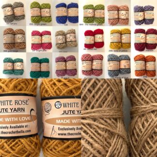 Jute Threads for Craft and Crochet