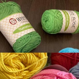 Knitting Cotton Mercerised(Equivalent to 5ply thickness) BUY1 GET 1 FREE