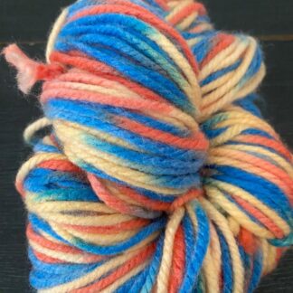 Ganga - Motu Yarn - Shade - Multi Orange Blue (Buy 1 Get 1 Free)